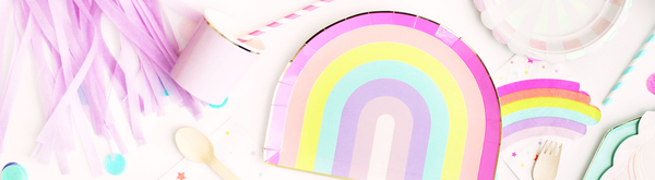 Download Now Lorelei's Personalized Pastel Rainbow & Unicorn Topper –  Lively Decor & Joy