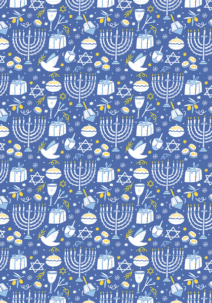 Wrapping Paper - Hanukkah